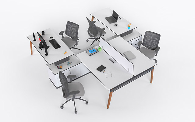 4-row Work Table