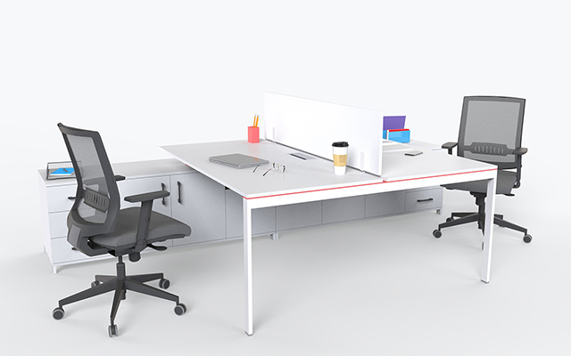 Table With 2 Shelves