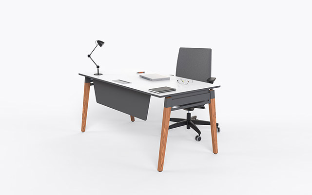 Pivot Wooden Single Table
