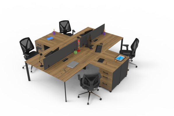 Quartz Storage Work Table With 4