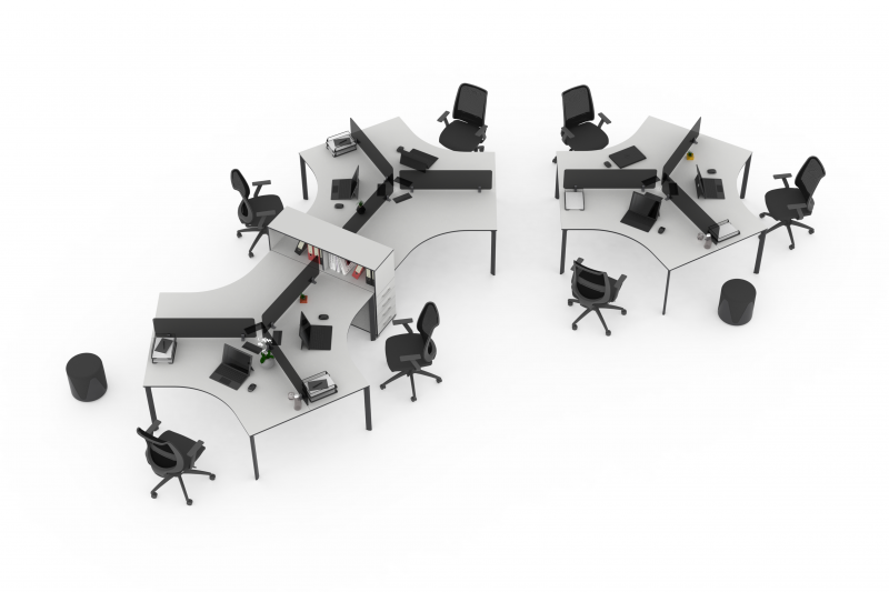 Quartz | 3-person Workstation