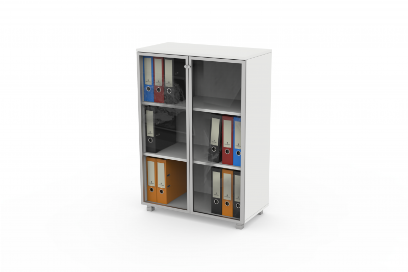Standard File Cabinet Full Aliminium Framed Door 80x120