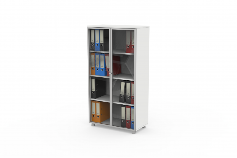 Standard File Cabinet Full Aliminium Framed Door 80x160