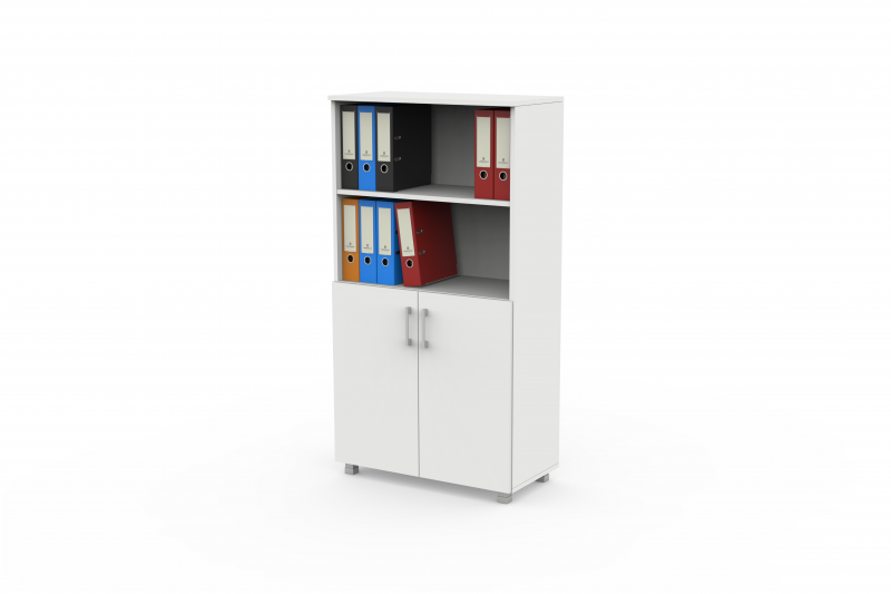 Standard File Cabinet With Half Melamine Door 80x160