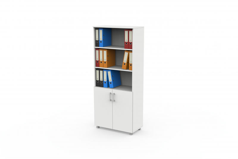 Standard File Cabinet With Half Melamine Door 80x190