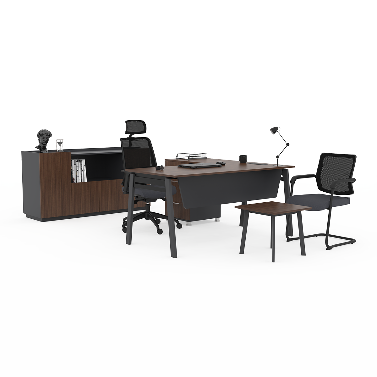 Pivot | Bureau Avec Caisson