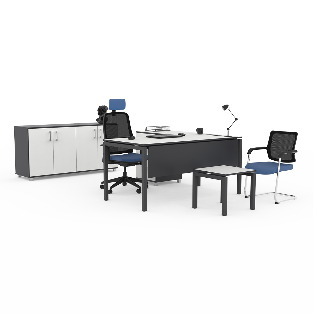 Setup | Bureau Avec Caisson